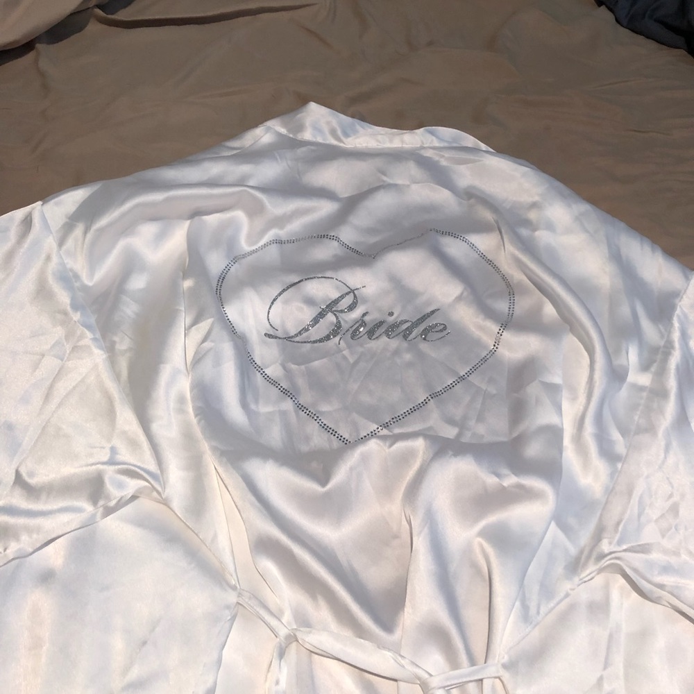 Silk Bride Robe - Picture 2 of 2